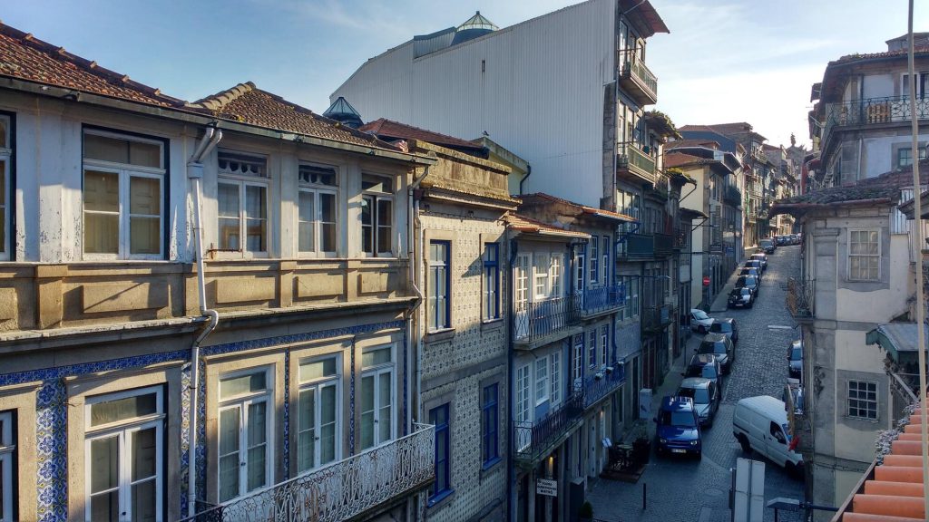 A cute street in Porto